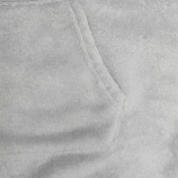 LAST 1‼️ NWT 🐈🐈‍⬛ OVERSIZED GRAY CAT EAR HOODED SWEATSHIRT SWEATER Women’s XL - Picture 3 of 7